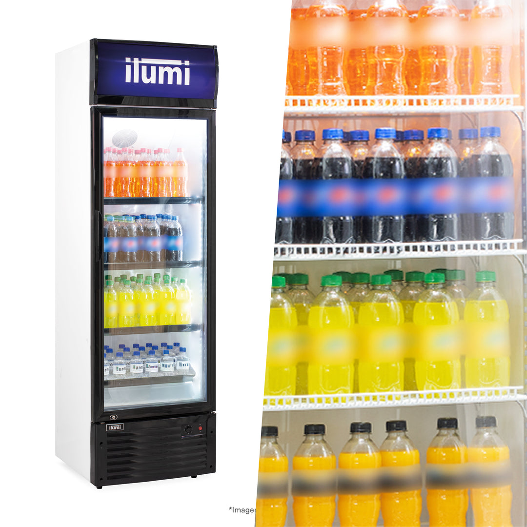Visicooler con iluminación LED de 320 litros
