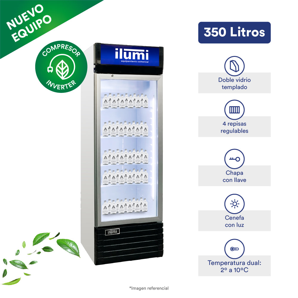 Visicooler Inverter de 350 litros