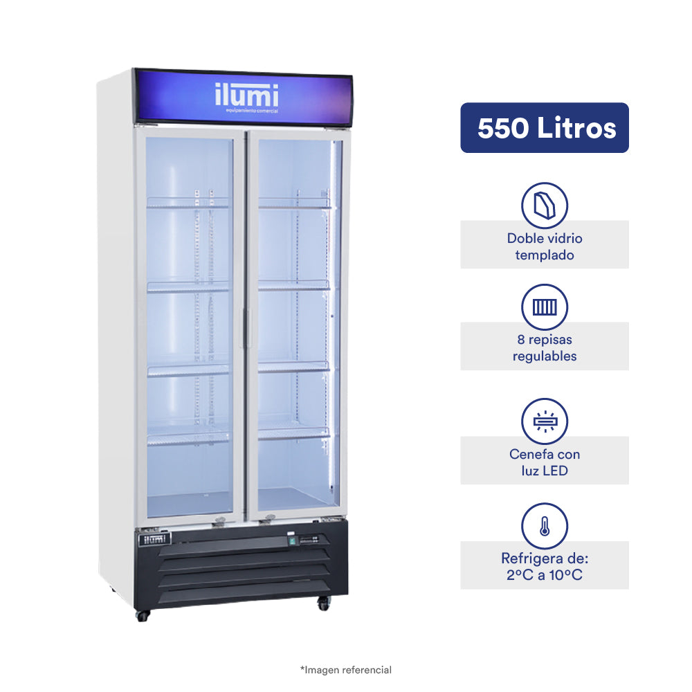 Visicooler Fan Cooling de 550 litros