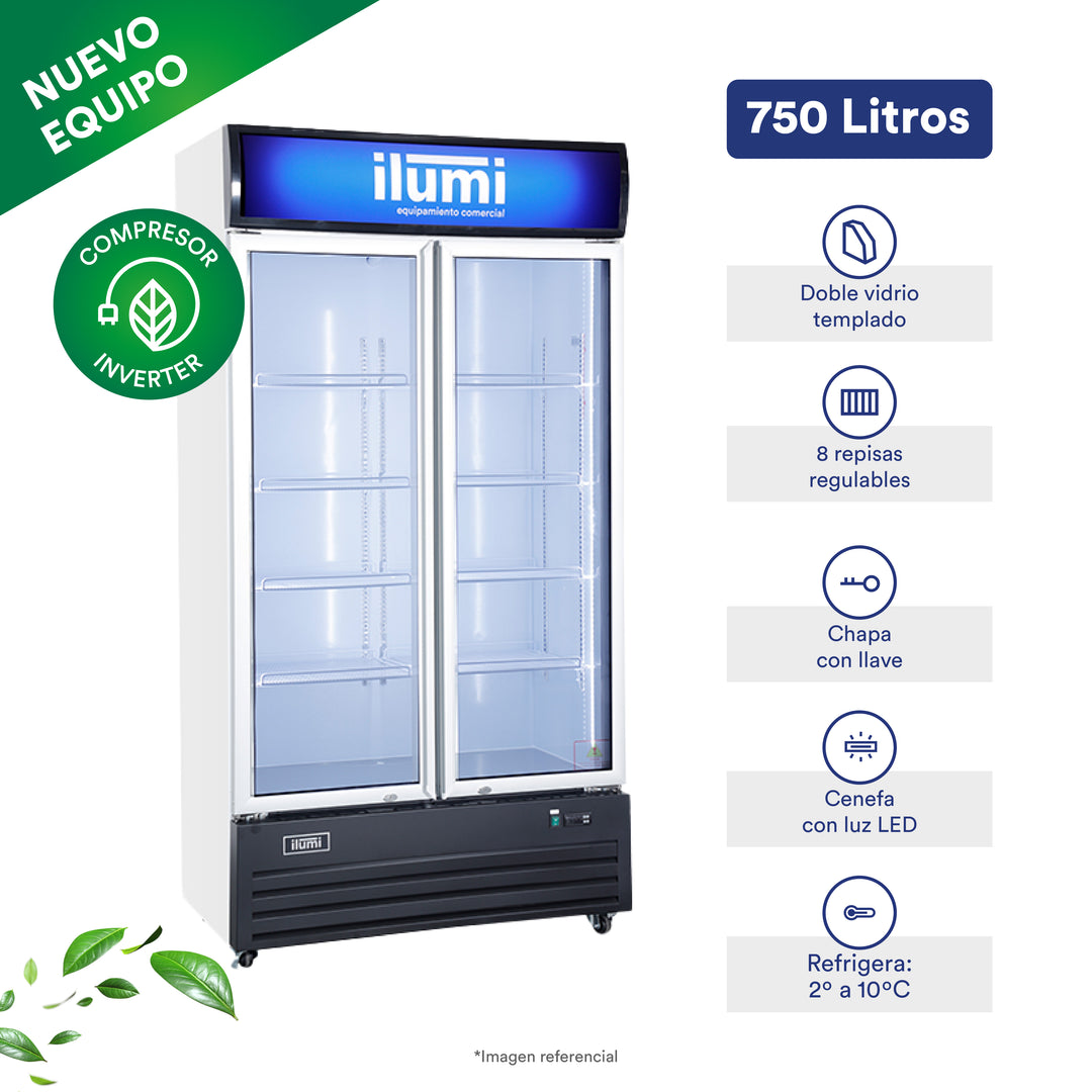 Visicooler Inverter de 750 litros