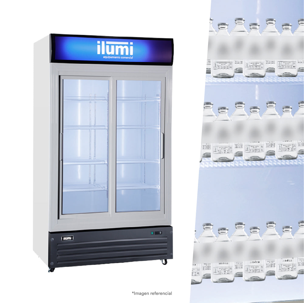 Visicooler Fan Cooling de 950 litros con puertas corredizas