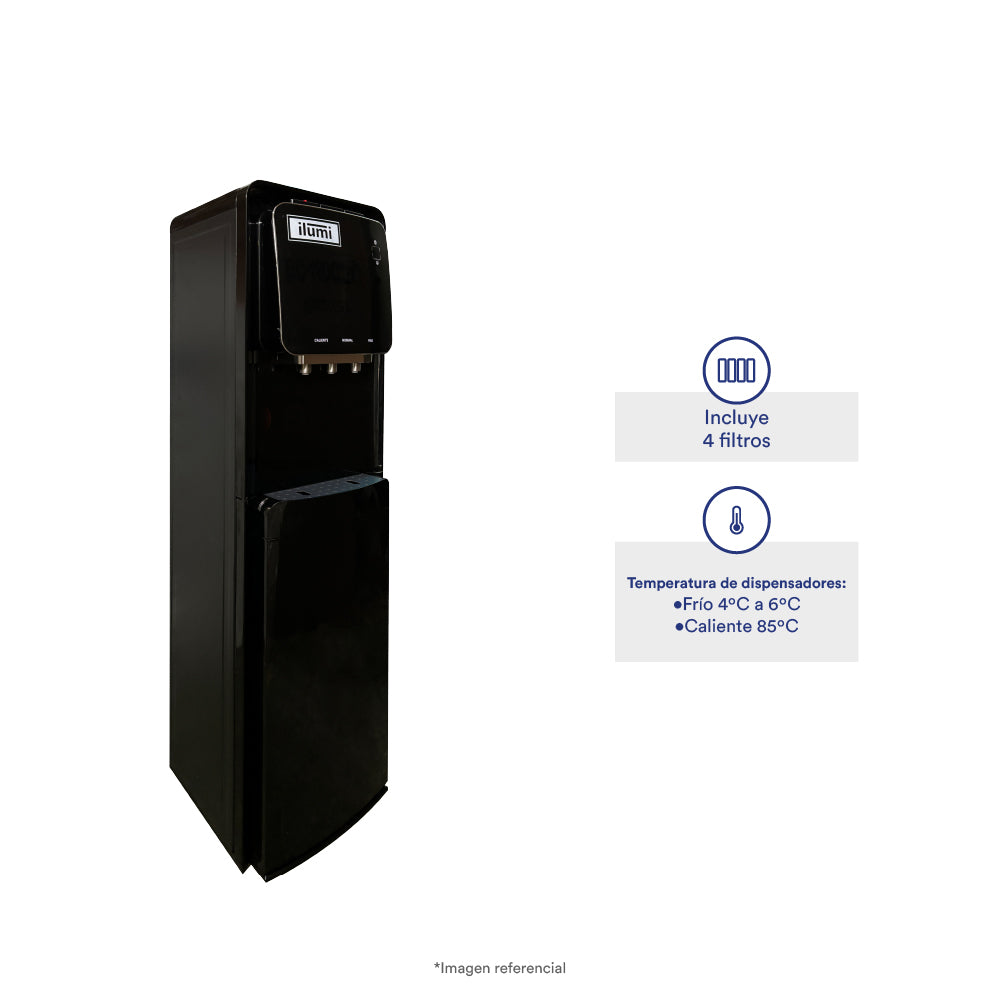 Purificador dispensador de agua con sistema de ultrafiltración