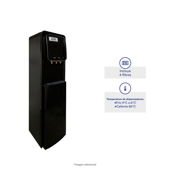 Purificador dispensador de agua con sistema de ultrafiltración