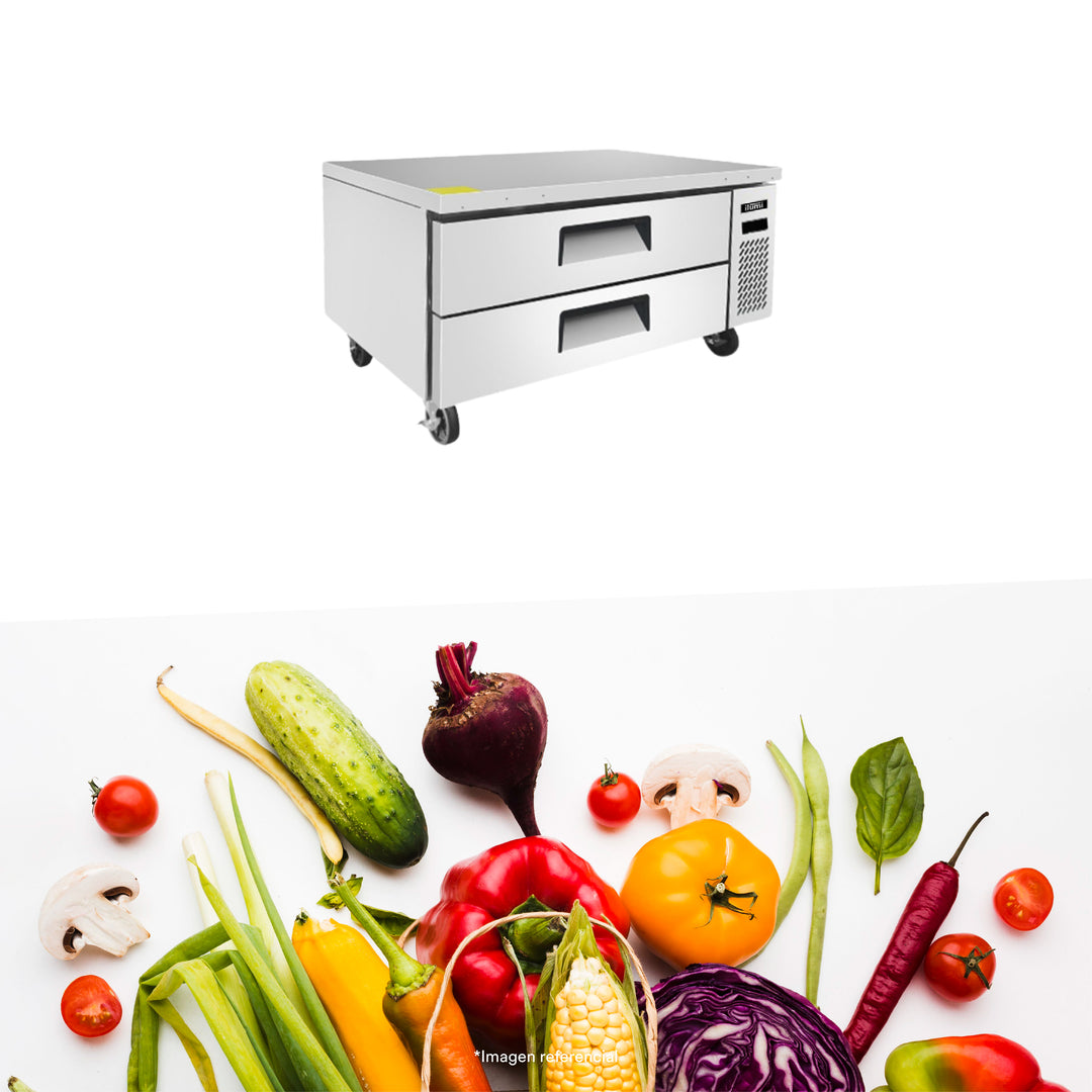 Base Chef Refrigerada con 2 cajones