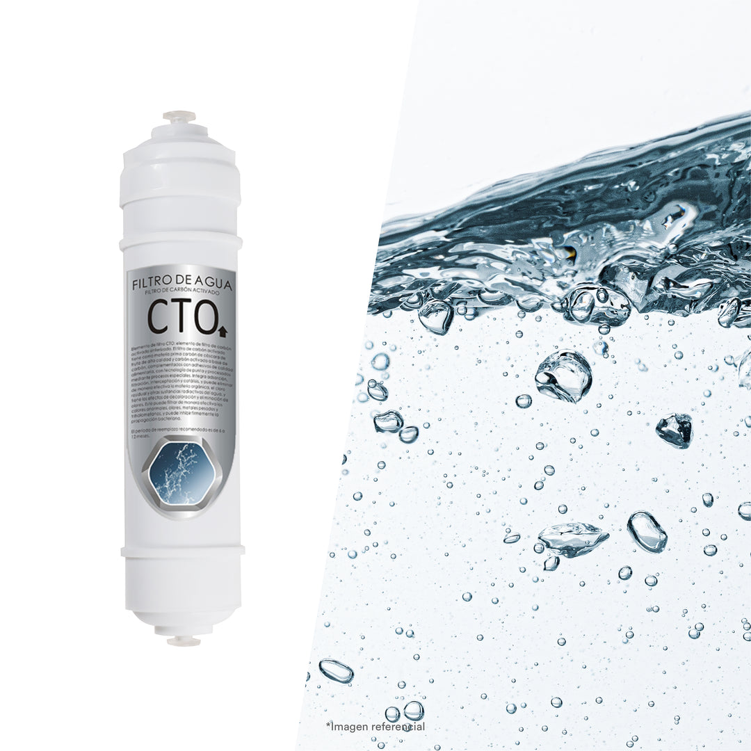 Filtro CTO para dispensador de agua