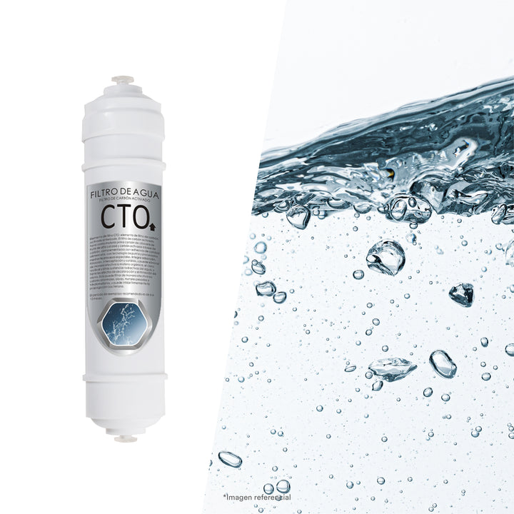Filtro CTO para dispensador de agua