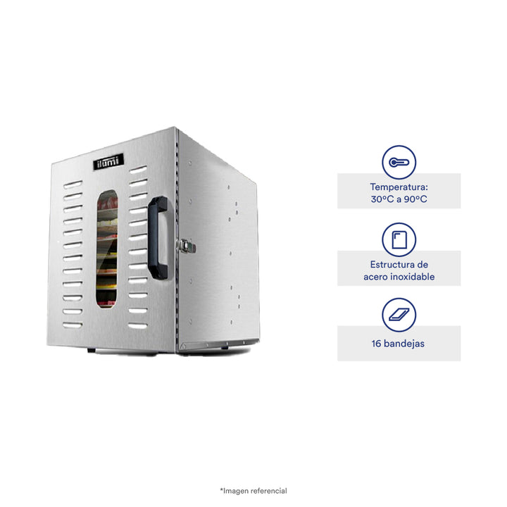 Horno Deshidratador de 16 bandejas