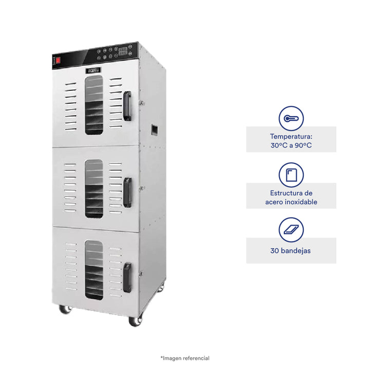 Horno Deshidratador de 30 bandejas
