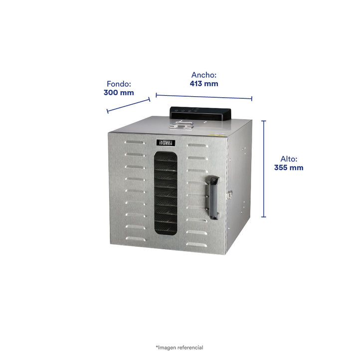 Horno Deshidratador de 8 bandejas