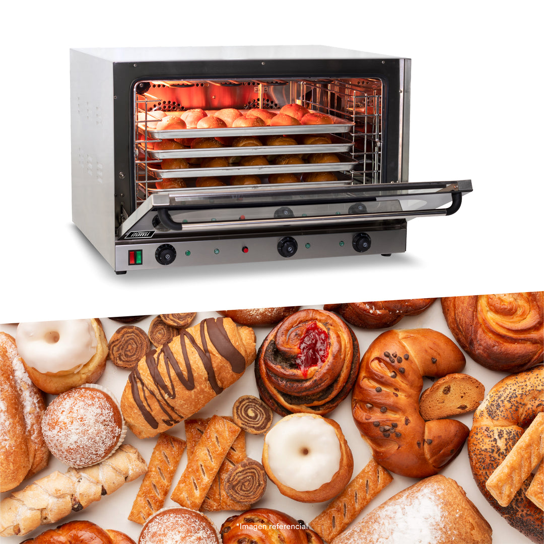 Horno industrial convector eléctrico de sobremesa
