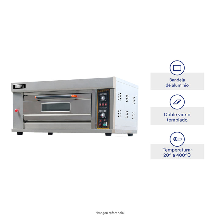 Horno a gas multiusos con 1 compartimiento