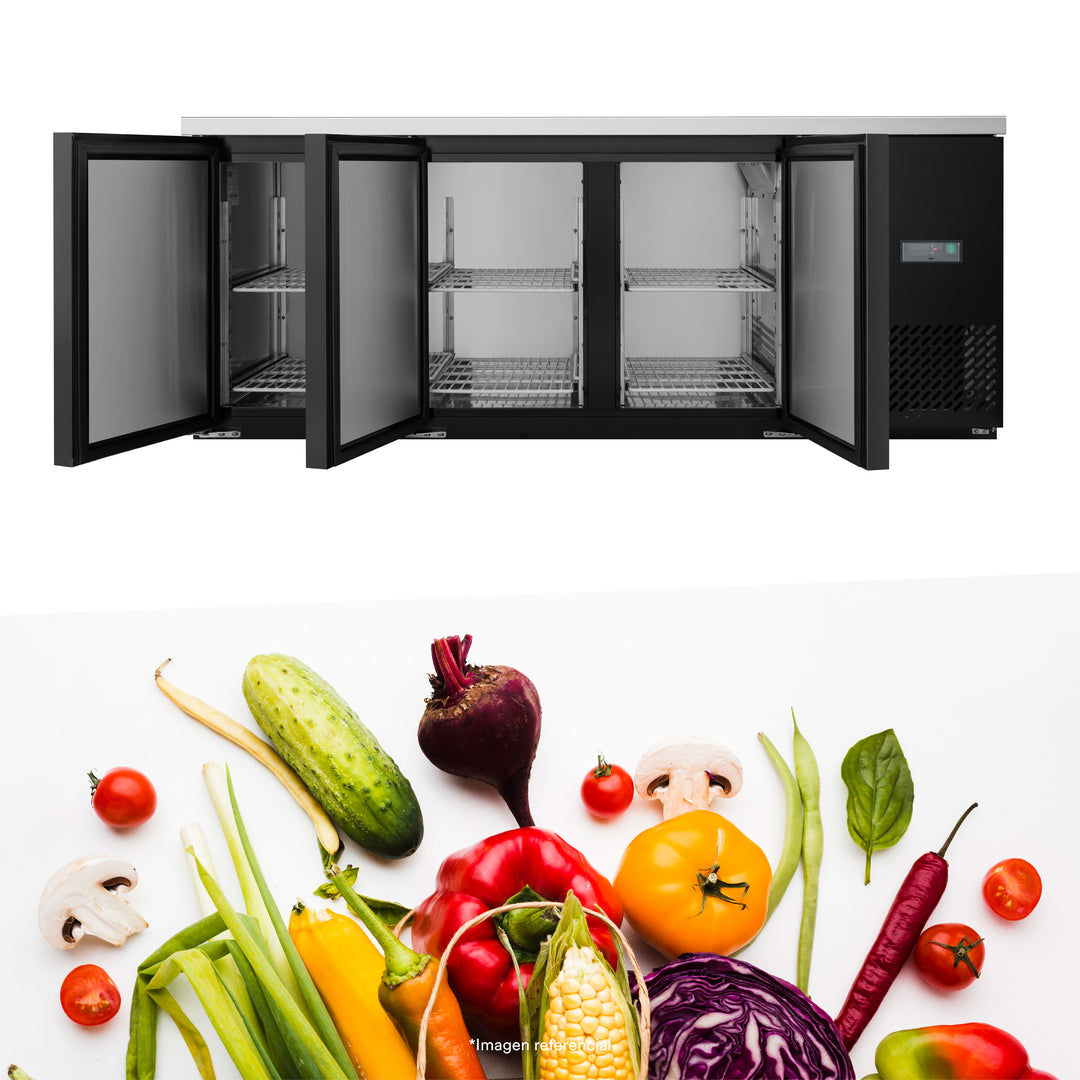 Mesa refrigerada conservadora de 420 litros