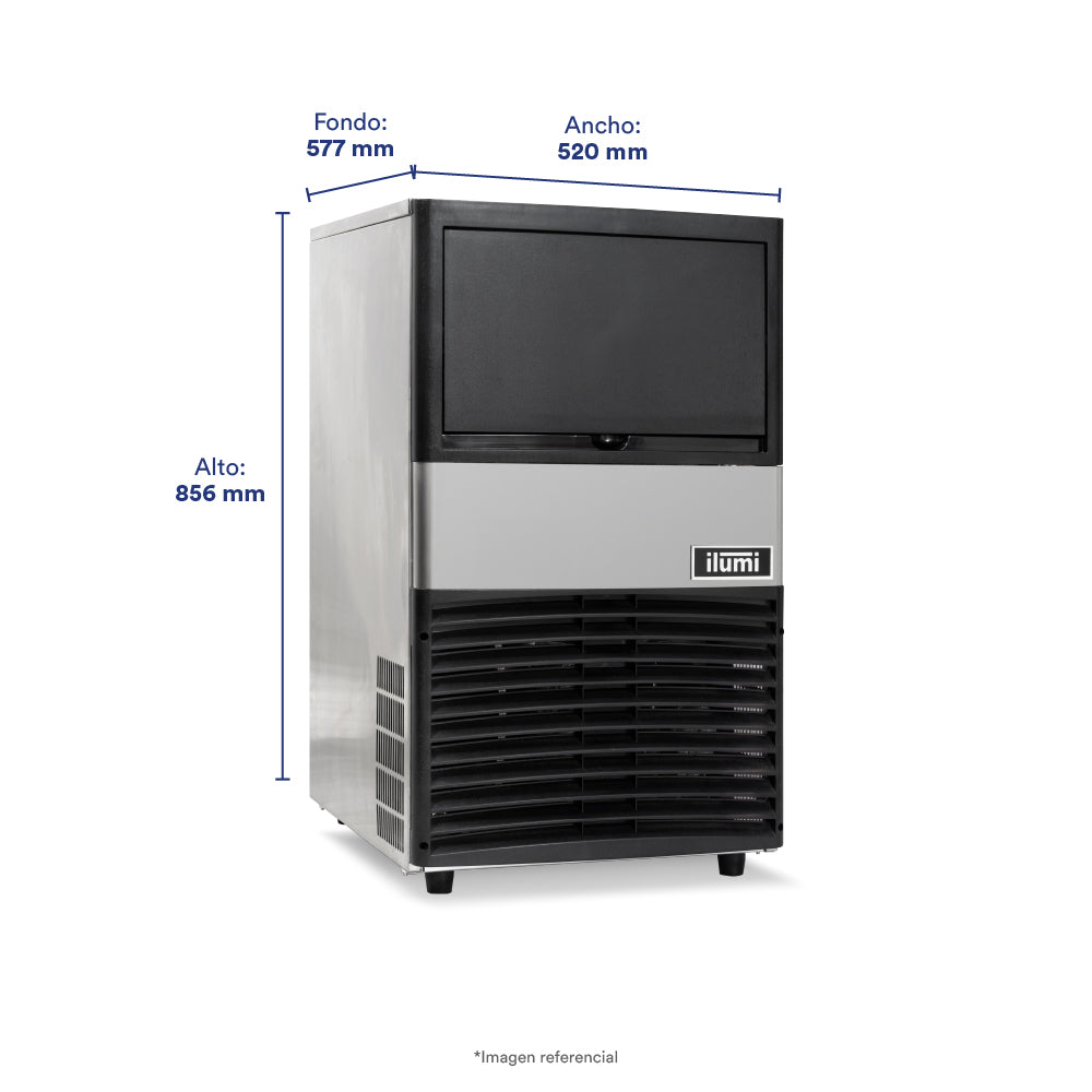 Máquina de hielo de hasta 85 kilos al día – Fricanox