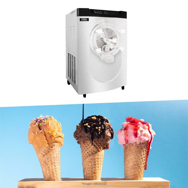 Máquina de helado artesanal de hasta 16 litros por hora