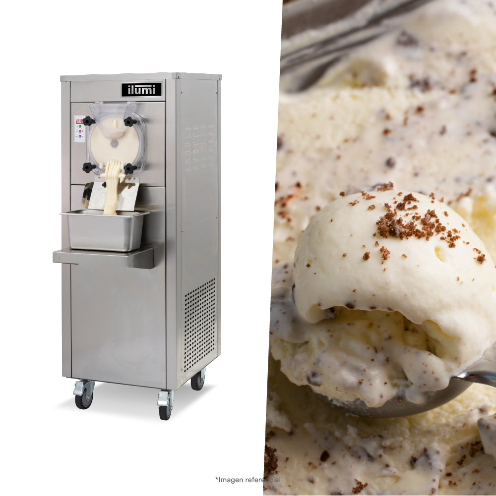Máquina de helado artesanal de hasta 20 litros por hora