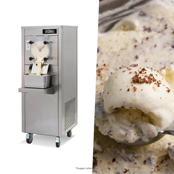 Máquina de helado artesanal de hasta 20 litros por hora