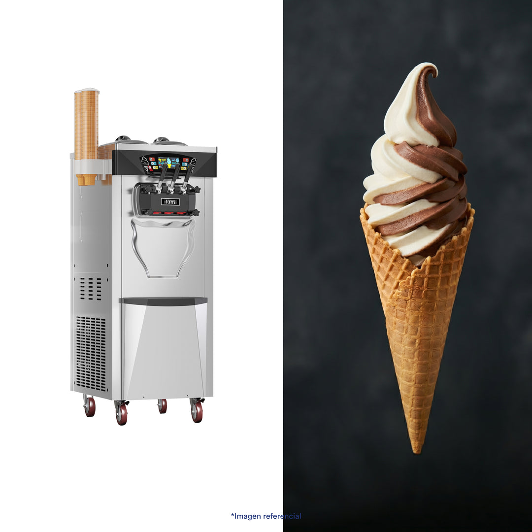 Máquina de helado soft de hasta 25 Lts con Pre Cooling