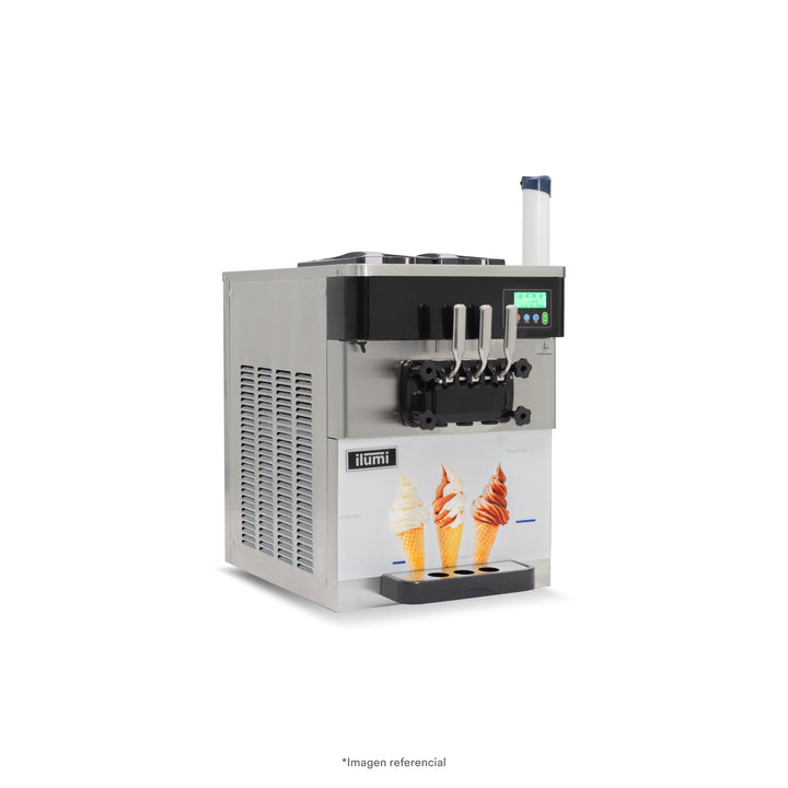 Máquina de helado soft de sobremesa de 30 Lts/h