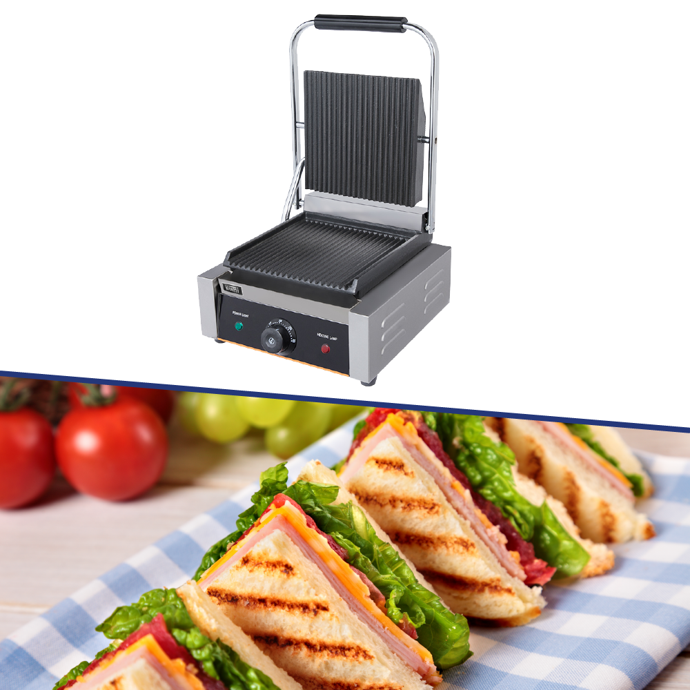 Panini Grill de 1 disco