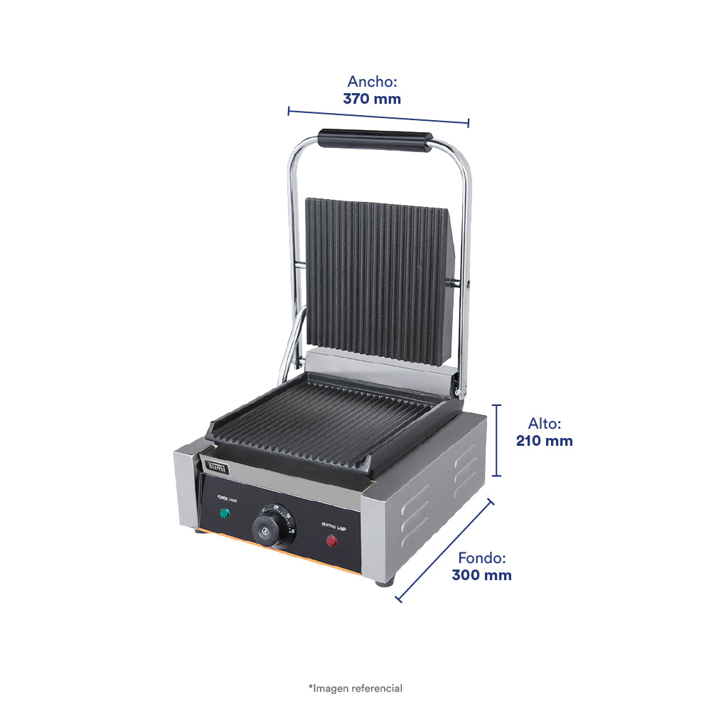 Panini Grill de 1 disco