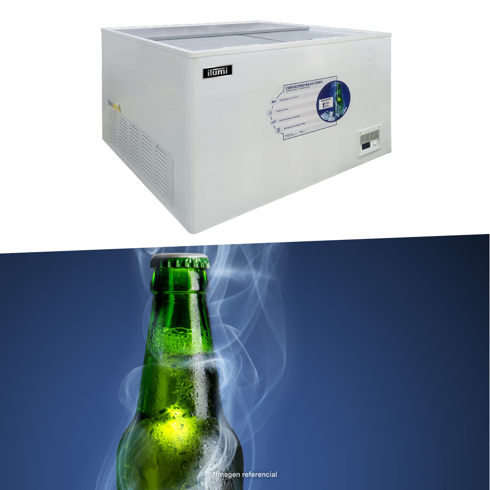 Congelador de 380 litros diseñado para cervezas