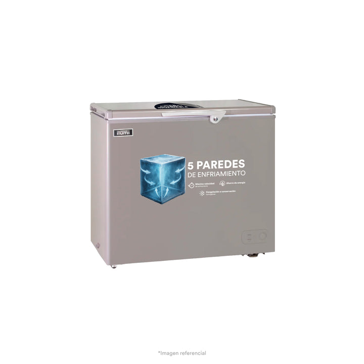 Congelador con tina de Acero Inoxidable de 220 litros