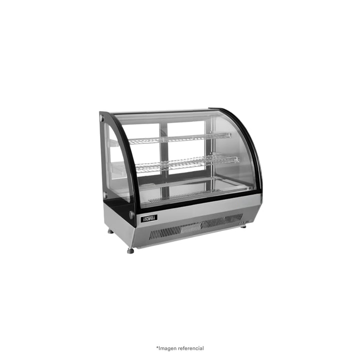 Vitrina refrigerada de sobremesa de 100 lts