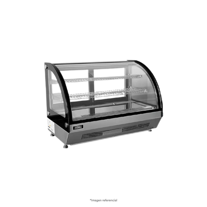Vitrina refrigerada de sobremesa de 125 lts