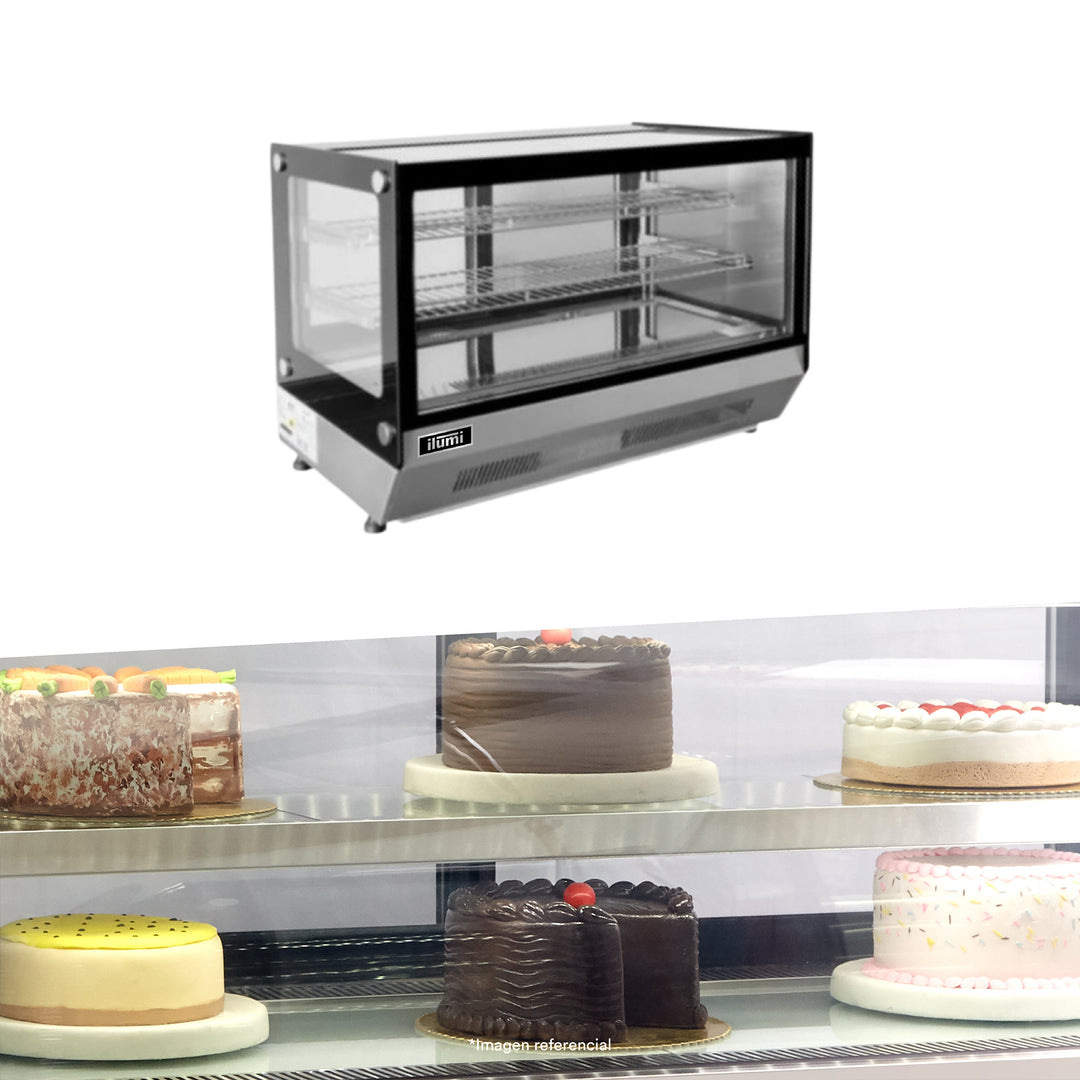 Vitrinas Refrigeradas de sobremesa de 120 lts